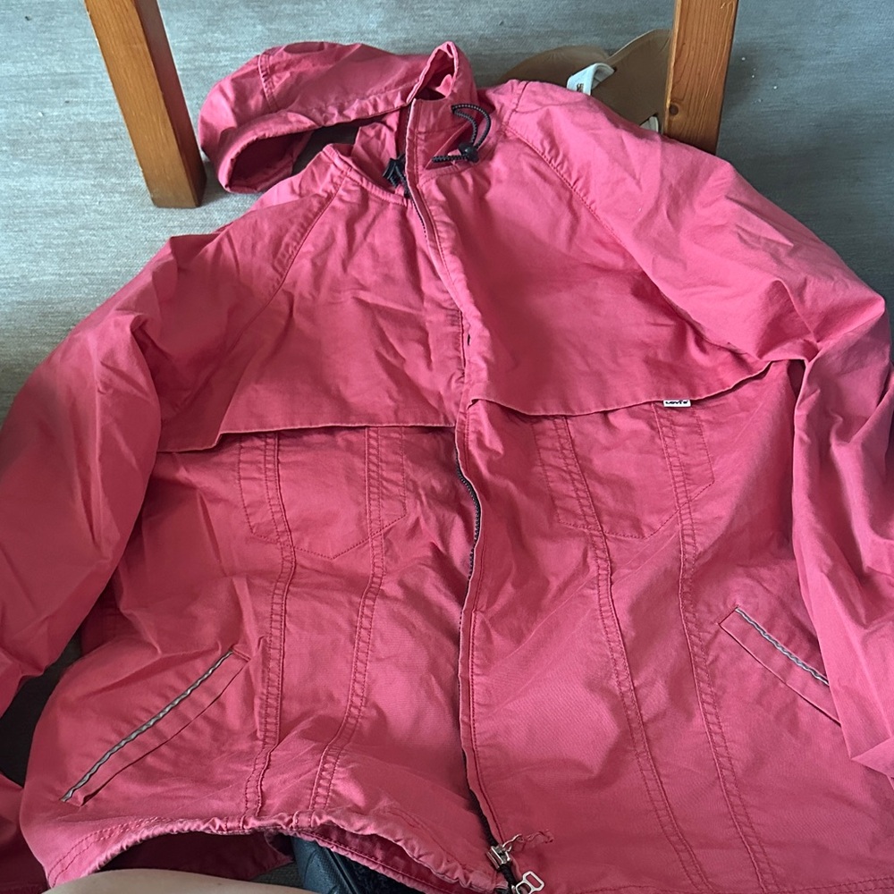 Pink Hooded Jacket